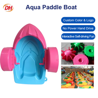 Jouets aquatiques amusants pour piscine à prix abordable, pédalo aquatique pour enfants, pour une ou deux personnes
