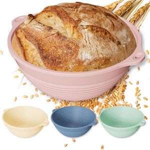 Panier de Fermentation en Silicone pour Boulangerie Maison, Bol de Fermentation pour Pain Européen, Panier de Fermentation Pliable - Product Image 1