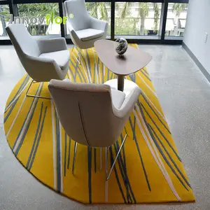 Moquette De <span class=keywords><strong>La</strong></span> Maison Hotel Camera Stampato Tappeto Personalizzato Intagliato A Mano Tappeti Grande Centro Moquette Belgique Suono Assorbimento Tappeto - Product Image 1