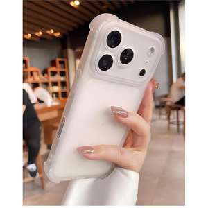 เคสโทรศัพท์ iPhone 17 Pro Max รุ่นมินิมอลและระดับไฮเอนด์ ป้องกันการตกกระแทกด้วย Airbag สำหรับ iPhone 16  บางเฉียบ ครอบคลุมเลนส์เต็มรูปแบบ พร้อมเคสป้องกัน Pro - Product Image 1