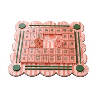 Jeu de Mahjong flottant, tuiles en mousse EVA imperméables, table de jeu portable pour piscine, plage, bateau, lac
