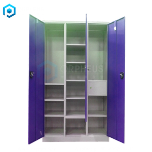 <span class=keywords><strong>Cassettiera</strong></span> staccabile a <span class=keywords><strong>3</strong></span> <span class=keywords><strong>ante</strong></span> in acciaio facile da installare <span class=keywords><strong>con</strong></span> cassetti <span class=keywords><strong>armadio</strong></span> per camera da letto in stile indiano - Product Image 3