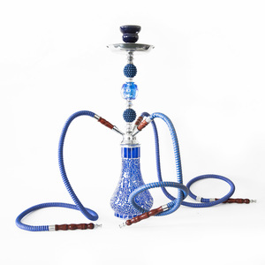 Top qualité 2 3 4 tuyaux peinture verre narguilé narguilé completo Shisha tuyau Chicha Cachimba Pipa acrylique artisanat décoration - Product Image 5