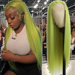 Peluca de belleza prearrancada de encaje <span class=keywords><strong>Rosa</strong></span> larga recta 200% densidad <span class=keywords><strong>cabello</strong></span> Remy brasileño 10 pulgadas estilo de onda de agua - Product Image 2