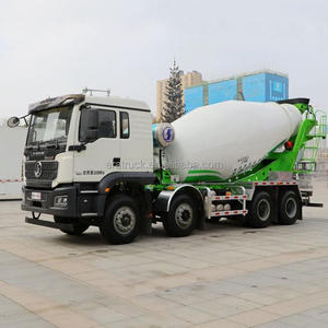 Camión Mezclador de Concreto Nuevo de 8-12 Metros Cúbicos, Euro5, 6*4, Motor de Alta Potencia, Transporte de Cemento, Shac M3000S, Camión Mezclador 8*4 - Product Image 4