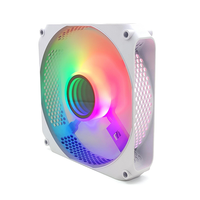Haute Performance 12V 120mm LED RGB CPU ventilateur de refroidissement refroidisseur de dissipateur thermique en plastique pour boîtier de PC de jeu