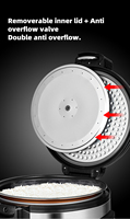 Autocuiseur Électrique Commercial 3.6L/4.2L/5.6L/6.6L/8.5L/10L/14L/16L – Appareil de Cuisine OEM d'Usine à Prix Bas