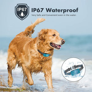 छोटे/मध्यम कुत्तों के लिए रिचार्जेबल वाटरप्रूफ आईपी 67 एंटी-छाल नियंत्रण कॉलर 7 समायोज्य संवेदनशीलता स्तर बीप कंपन - Product Image 5