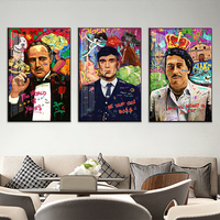 Pop art Gangster affiche mafia et gangster parrain Loving Pablo Loving Pablo toile et impressions Art mural et décoration de peinture