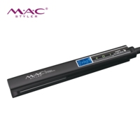 Lisseur et boucleur professionnel 450F à écran tactile en titane, double tension, chauffe rapide LCD pour traitement à la kératine en salon