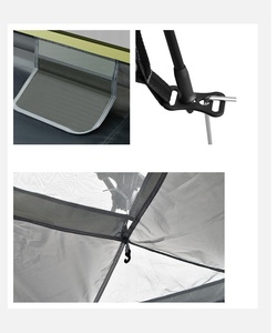 HiSpeed tunel cắm trại Lều Châu Âu 4 người Bọ Cánh Cứng nước bằng chứng Lều cắm trại ngoài trời với màn chống muỗi - Product Image 4