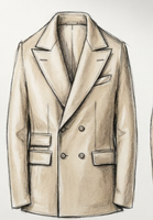 Pantalon formel à revers de haute qualité, coupe ajustée, 2 pièces