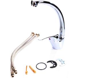 Robinet de cuisine AQUARIUS à bec haut Ø40 Sedal |   Laiton de qualité supérieure |   THS Thermostyle ® - Product Image 1