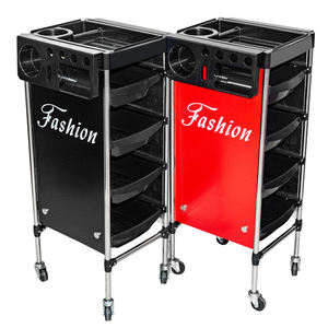 पहियों पर भंडारण ट्राली हेयर सैलून ट्राली रोलिंग गाड़ी सैलून फर्नीचर सौंदर्य बाल सैलून उपकरण - Product Image 5