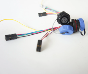 Maßgefertigte Elektronische Weipu SP13 Serie 9-Pin Steckverbinder Kabelkonfektion Modell SP1310-P9 - Product Image 1