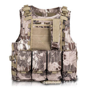 Custom Protective Vest for Children Multifunctional Tactical Waterproof Outdoor Gear Zipper Polyester <b>Bag</b> - Product Image 1