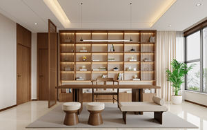 JINGSHUN - Estantería Flotante de Madera Maciza para Habitación Infantil y Oficina en Casa, Mueble de Almacenamiento Personalizable que Ahorra Espacio - Product Image 4