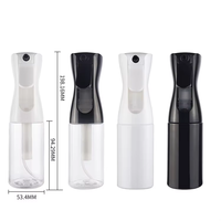 Pulvérisateur à gâchette haute pression en plastique PET de 200 ml et 300 ml, flacon pulvérisateur à mousse continue pour le nettoyage de la maison, emballage cosmétique