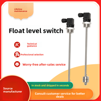 Hirschmann FI072 Capteur de niveau à flotteur en acier inoxydable pour huile hydraulique, lubrifiant et eau, avec contrôle multipoint et interrupteur à lamelles