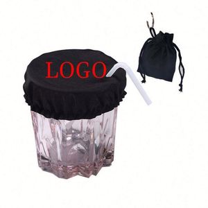 Botellas de tela reutilizables con pulverizador, protección contra alcohol, prevención de envenenamiento, orificio para pajita, antiderrame, cierre acanalado, logotipo personalizado, para mujer - Product Image 5