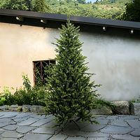 Vente en gros de sapins de Noël en PVC de 6 à 10 pieds, sapin de Noël artificiel en PVC de haute qualité, personnalisable
