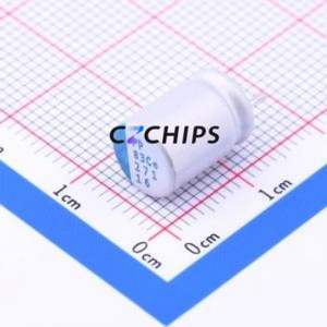 ตัวเก็บประจุแบบแข็งชนิด Through Hole (THT) รุ่น FP-016RE271M-NUCGL-FE ขนาด D8xL11.5 มม. ความจุ 270uF 20% แรงดัน 16V กระแสไฟ 3.8A ความถี่ 100kHz - Product Image 1