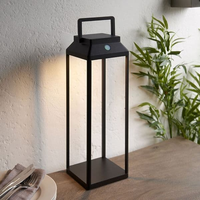 Paysage en aluminium moulé sous pression étanche 3 Modes Dimmable Led Solar Lights Outdoor Waterproof Table