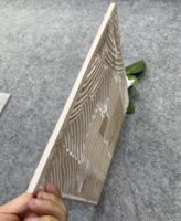 Foshan Céramique Nouveau Design Gris 300x300mm Antidérapant Antique Géométrie Look Mat Rustique Maison Gazed Carreaux de sol