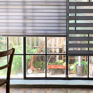 Persianas Coreanas Zebra Serie Aurora, Cortinas Enrollables Automáticas Motorizadas Personalizadas para Día y Noche, Cortinas Modernas con Filtro de Luz - Product Image 1