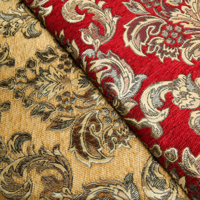 Hot Sale China New Decoration Fabric High Quality Chenille Sofa Fabric Cheap