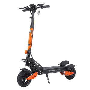 สกู๊ตเตอร์ไฟฟ้าพับได้ ระยะทางไกล 65 กม. แบตเตอรี่ 48v 20.8Ah โครงอลูมิเนียมแข็งแรง ระบบกันสะเทือนเต็มรูปแบบ จัดส่งจากคลังสินค้ายุโรป - Product Image 1