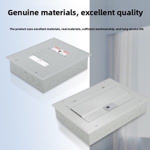 Boîtier de distribution de circuit complet en acier galvanisé traité en surface, modèle TYE12, support de <span class=keywords><strong>compteur</strong></span> américain IP54, vente en gros d'usine - Product Image 2