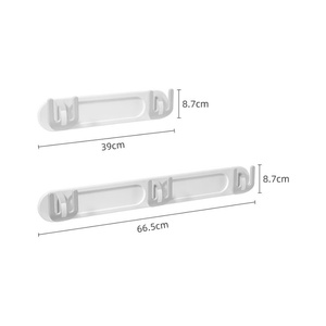 Plastic <b>Holder</b> Continuous Slipper Rack <b>Shoe</b> Organizer Door Space Saving <b>Shoe</b> Rack Organizer for Living Room Bathroom - Product Image 3