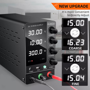 Công Tắc Bàn Ghế DC 0 ~ 30V/0 ~ 10A Có Thể Điều Chỉnh Biến Nguồn Điện Với Điều Chỉnh Thô Và Tốt Và Giao Diện Đầu Ra USB 5V/2A - Product Image 5