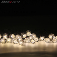 Lampes à points LED RGB 60 mm DC24V IP65 8 pièces SMD5050 Connecteur JST 3 broches Éclairage paysager