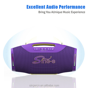Altavoz Portátil CQS-S666 con Bluetooth, Iluminación LED RGB, Sistema <span class=keywords><strong>de</strong></span> Sonido Envolvente para Fiestas y Cine en Casa - Product Image 2
