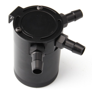 Getitall Collecteur d'échappement à trois trous respirant noir pour modification automobile et récupération des gaz d'échappement - Product Image 1