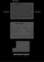 Écran tactile android personnalisé de 10.5 pouces RK3566 HD-MI wifi Tablette Android à montage mural POE RS485 Tablette PC intelligente pour la maison iot