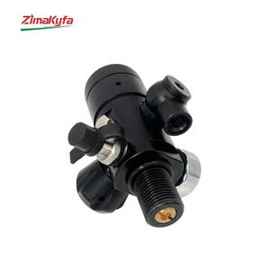 Regulador de Respiración Subacuático Recargable y Giratorio de 300 bar, Sin Manguera, para Tanque de Buceo, Rosca M18x1.5 - Product Image 5