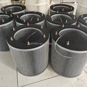 Filter Supplier Powder Convey Cartridge Filter Dust Removal Air Pleated Filter