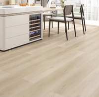 Plancher SPC Chevron 6mm 8mm Étanche à Clipser Effet Arête de Poisson pour Salon, Ignifuge et Écologique, Garantie 5 Ans