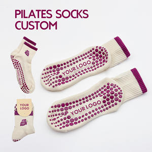 Cute Pilates Grip <strong>Socks</strong> <strong>Wholesale</strong> Customised Sports Fitness <strong>Socks</strong> Long Tube Pilates Yoga <strong>Socks</strong> Anti slip - Product Image 3