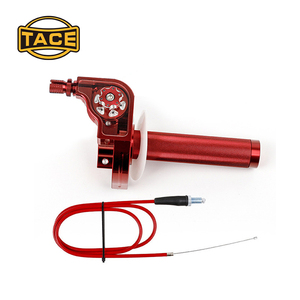 ชุดประกอบมือจับคันเร่งมอเตอร์ไซค์อะลูมิเนียม CNC, คันเร่งแบบหมุนขนาด 7/8 นิ้ว สำหรับดัดแปลงสกู๊ตเตอร์ - Product Image 6