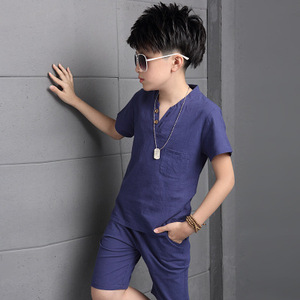 Vêtements pour enfants de haute qualité, vêtements d'été pour enfants, vêtements coréens mignons et décontractés pour jeunes garçons, ensembles de vêtements pour garçons, vêtements pour enfants - Product Image 5