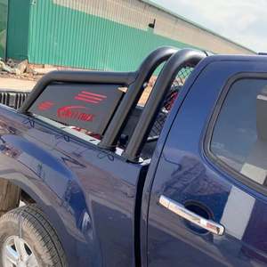 Stainless Steel Black Adjustable <b>Truck</b> Rack Roll Bar Universal Roll Bars for <b>Trucks</b> Stainless Steel Black Adjustable <b>Truck</b> Rack - Product Image 2