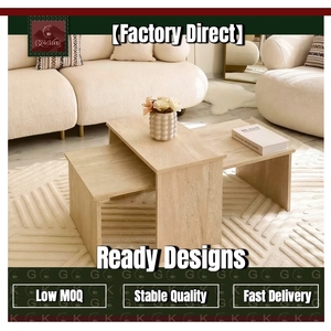 Table basse rectangulaire en <span class=keywords><strong>travertin</strong></span> beige naturel GOLDKING avec base en plinthe solide pour <span class=keywords><strong>salon</strong></span>, centre de la maison <span class=keywords><strong>moderne</strong></span>, espace lounge - Product Image 1