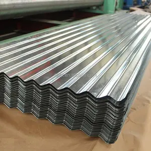 Panneau de clôture GI / PPGI / PPGL prépeint Tôle d'acier galvanisée au zinc pour toiture Tôle d'acier fournisseur de la Chine 20G 40G 60G calibre 28