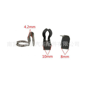 Clips de console centrale de voiture Shuangxuan 4,2 mm 8 mm 10 mm, attaches métalliques en acier pour pièces automobiles - Product Image 1