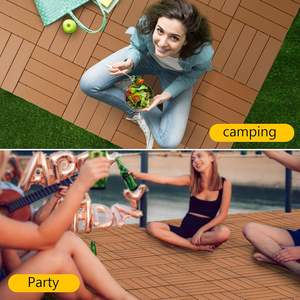 Baldosas de Plástico PP para Exteriores, Tipo Interlock, para Jardín, Terraza y Patio - Product Image 4