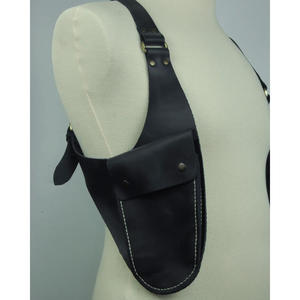 Custom Western Cowboy Tactisch Verstelbare Dubbele Schouder Pu Lederen Verstelbare Onderarm Schieten Pistool Holster - Product Image 3